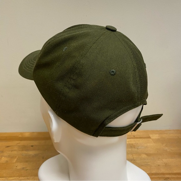 Raised By Wolves OSFA Army Green Adjustable Back Cap Hat Made In The USA - Picture 4 of 16